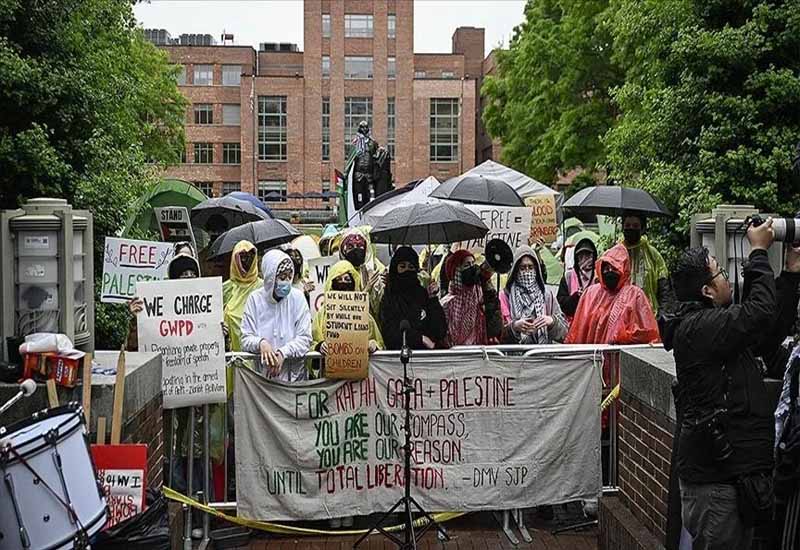 На пропалестинских протестах в университетах США задержаны около 200 человек